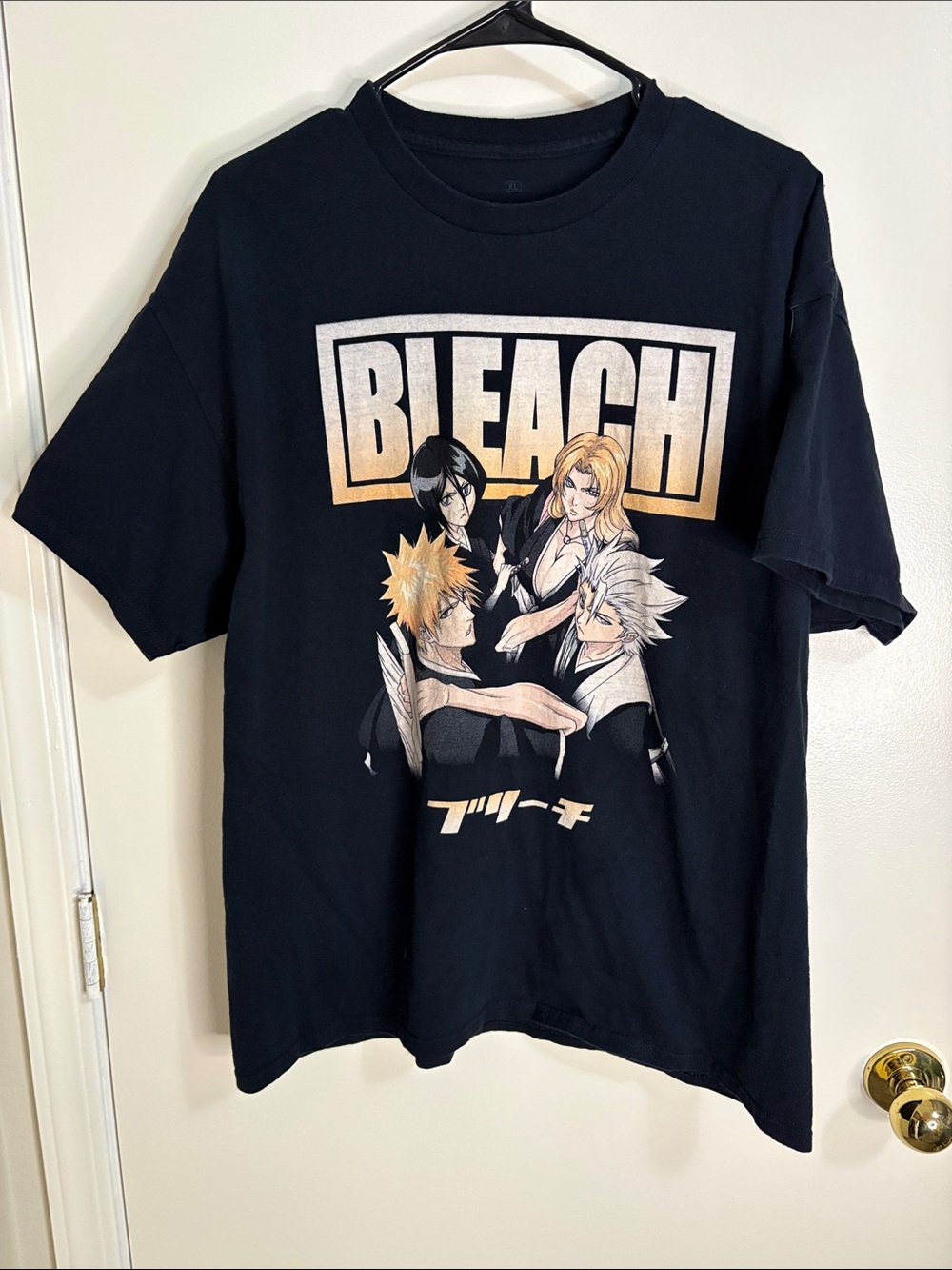 Bleach Graphic Short Sleeve Tee - Black